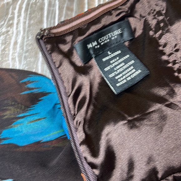 Strapless Paint Print dress!!! - Picture 5 of 5